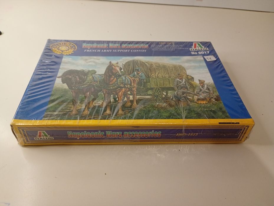 Kit modelismo Italeri 6017 - Napoleonic Wars French Support Convoy 1:72 (Novo/Selado)