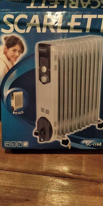 Масляной обогреватель Scarlett 2500W