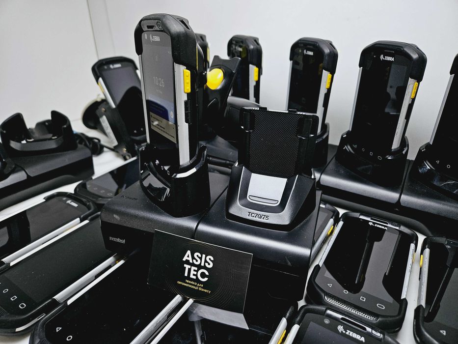 Zebra TC72 термінал збору даних Android 11  2D захищений сканер 4.7"