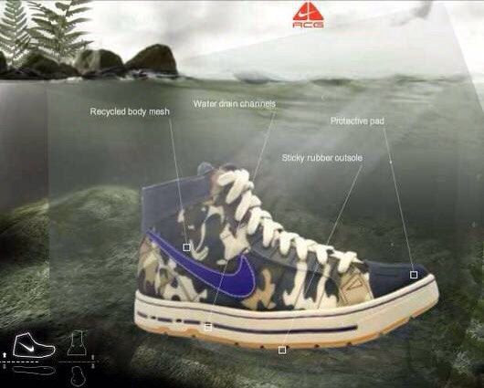 Nike acg soaker кеды кроссовки