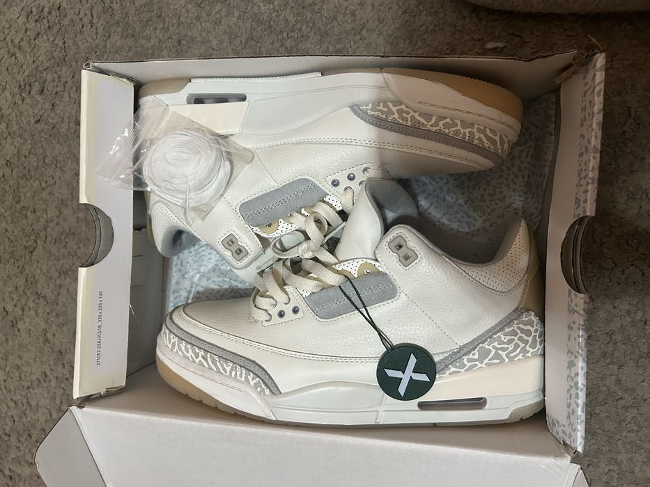 Jordan 3 craft ivory