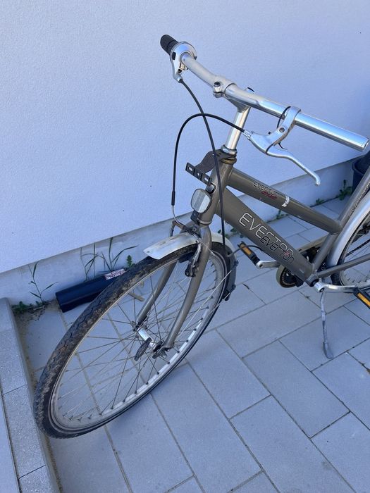 Stylowy rower miejski Everton CityLimit (damka) stan dobry bagażnik, koszyk, nóżka, przerzutki wewnętrzne