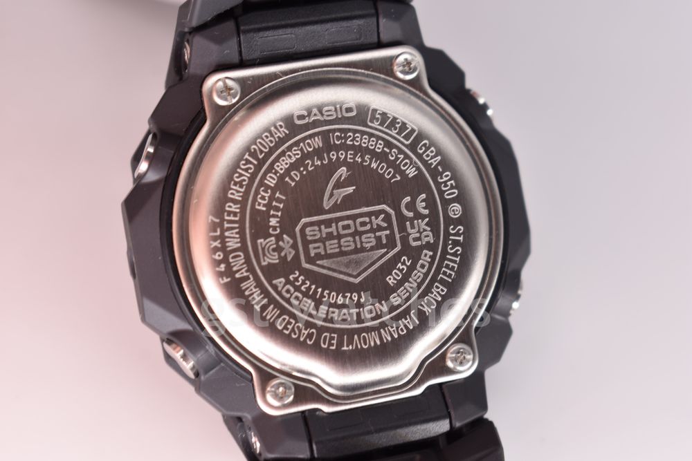Casio G-Shock GBA-950-1A NEW ORIGINAL | Bluetooth | Step-Tracker