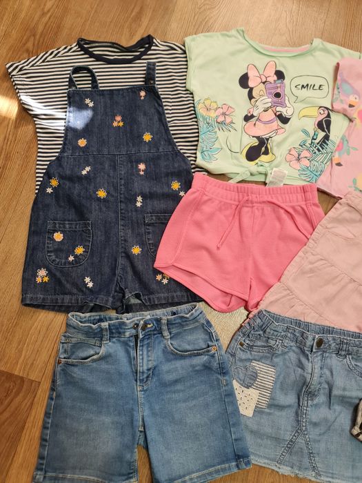 Пакет фірмового одягу zara,George, hm,disneyпакет речей на дівчинку 5-