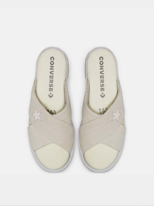 Chinelos Converse Creme de Senhora