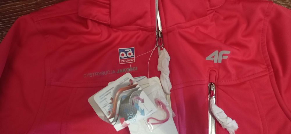 Nowa kurtka 4F M ( S ?) Softshell nowy jesienna membrana 5000 damska