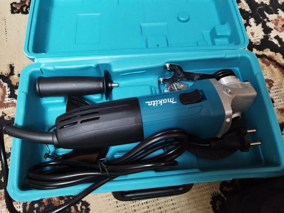 Кутова шліфмашина (болгарка) Makita style 125 мм, нова, в кейсі