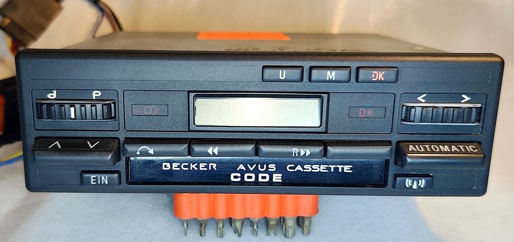BECKER AVUS CASSETTE Mercedes Stereo Czytaj Opis !