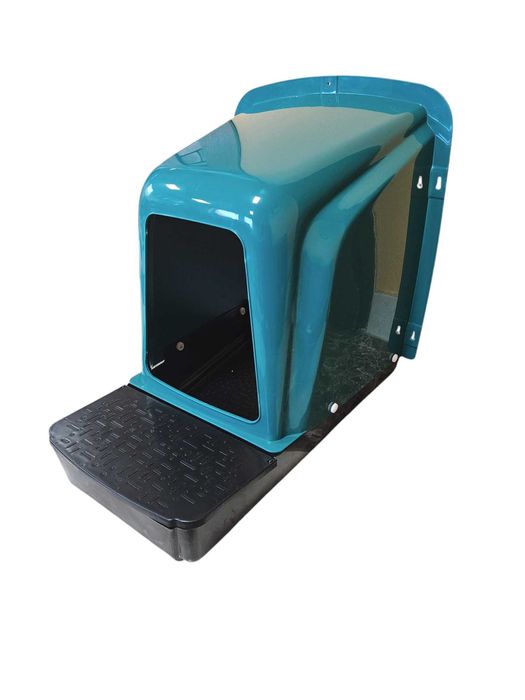 Gniazdo automatyczne dla kur niosek pojedyncze grzęda z koszem na jaja