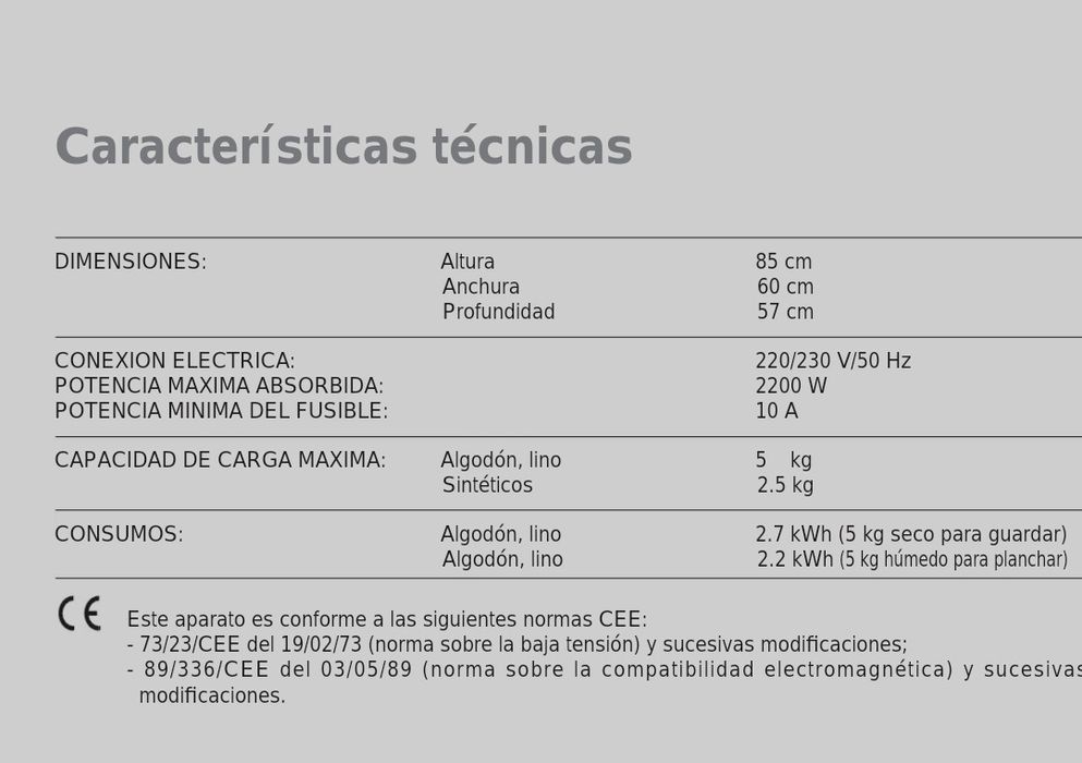 Máquina Secar Zanussi TD 4110