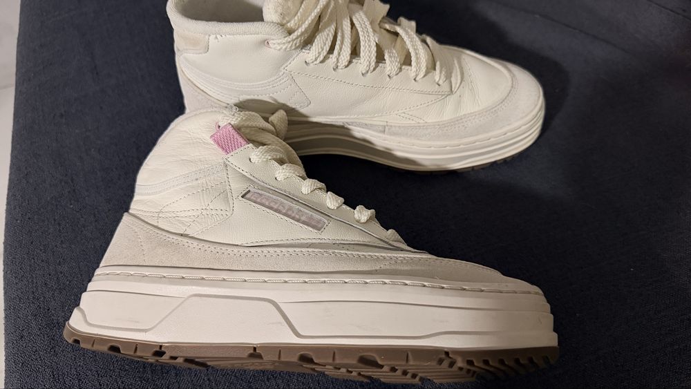 Reebok damskie sneakersy białe | rozmiar 37 | bardzo dobry stan