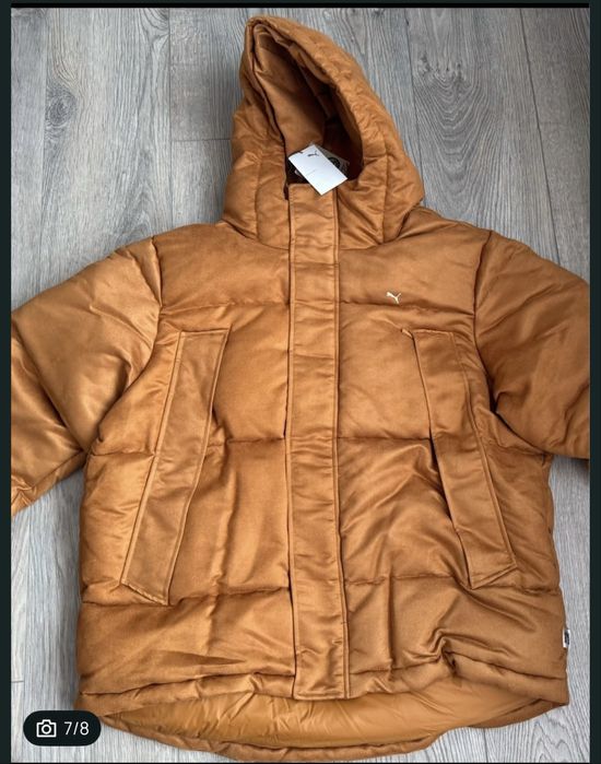 Пуховик Puma MMQ Faux Leather Down Jacket