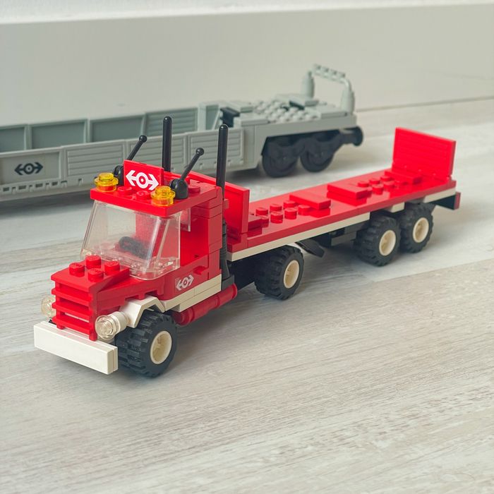 Lego System Train 4549 Container Double Stack (1993) Completo e Raro505387093118822406