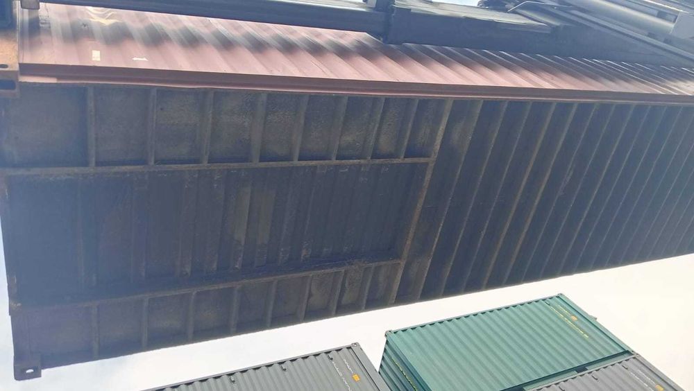 40HC kontener morski – Szczelny Suchy Transport Rozładunek