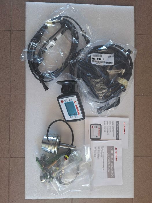 Sterowanie elektryczne podawania siatki Prasa Sipma PS 1210 Classic