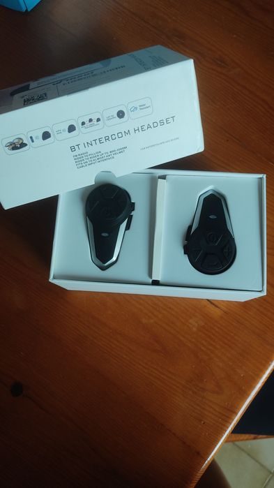 Headset capacete mota NOVO