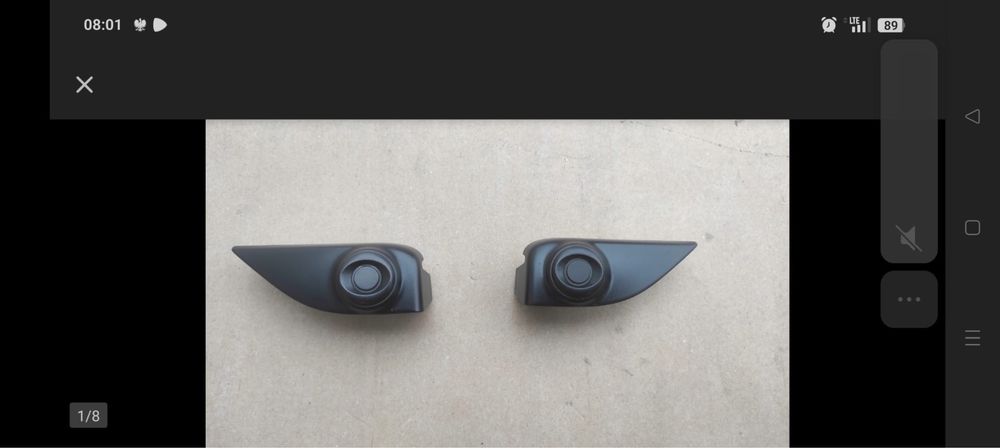 PDC czujniki parkowania przód Mitsubishi Outlander III lift