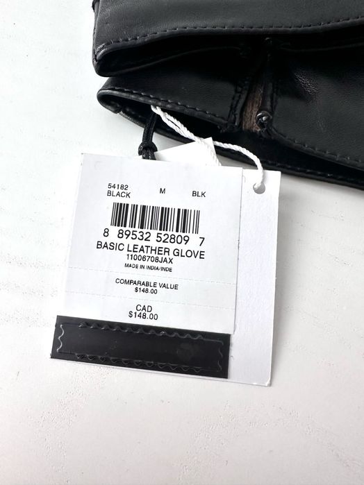 COACH Чоловічі шкіряні перчатки рукавиці мужские кожаные перчатки