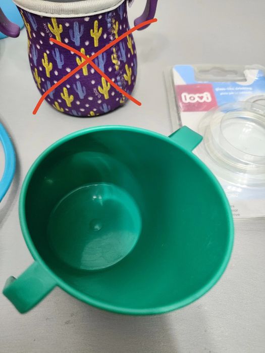 Zestaw lovi 360, Chicco,,kubek diody, miska 360