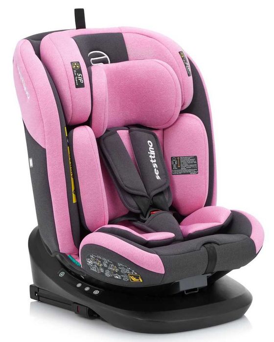 Fotelik Samochodowy Sesttino Oktagon I-Size Isofix 0-36 kg + BAZA