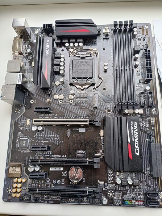 Материнська плата Gigabyte Z270 Gaming K3
