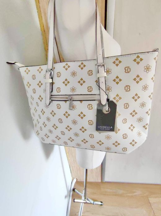 Torba shopper biała, nowa