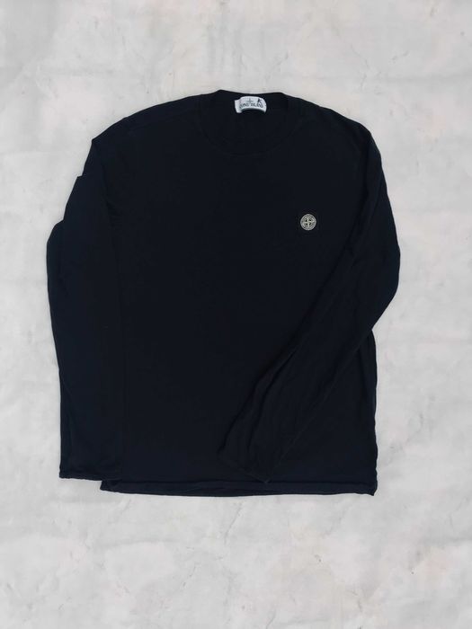 Лонгслив Stone Island patch program кофта