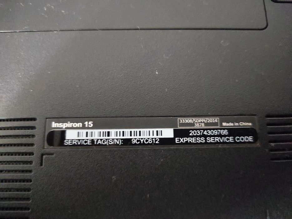 Ноутбук Dell Inspiron 15 series 33308/sdpi/2014 3878
