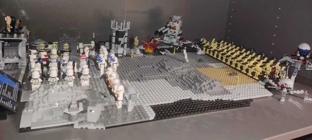 LEGO Star Wars Clone Wars - MOC - Pole bitwy
