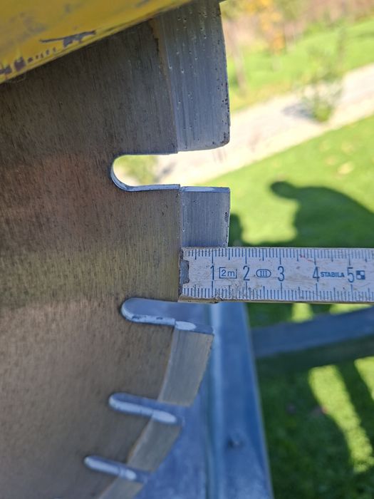 Pila do cięcia bloczków