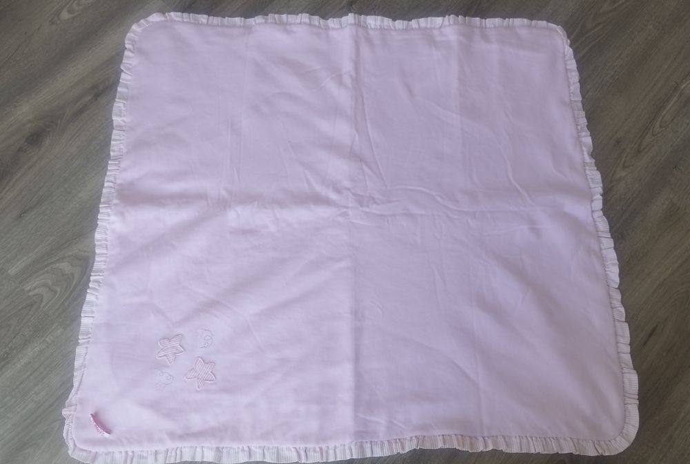 Mantinha rosa (100% algodão)