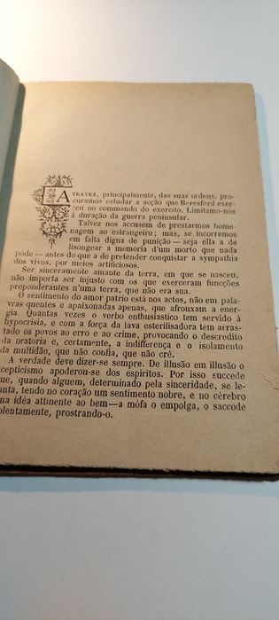 Atravez das Ordens de Beresford durante a Guerra Peninsular (1896)