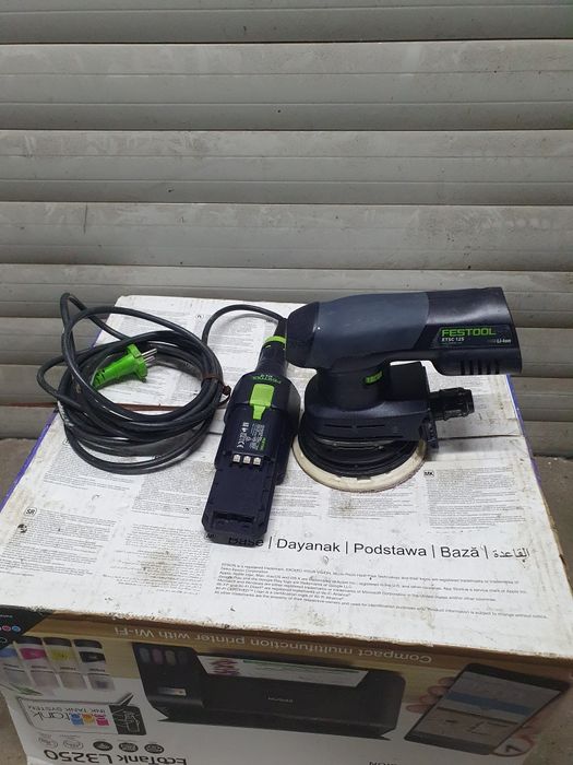 Szlifierka mimosrodowa  aku sieć  Festool  ETSC 125  Li