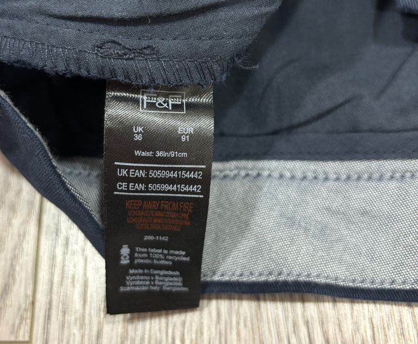 F&F XL 36 Хлопковые Мужские шорты xl хлопок f&f чиносы чинос хлопок