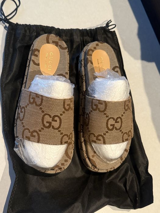 Klapki Gucci 38 platforma