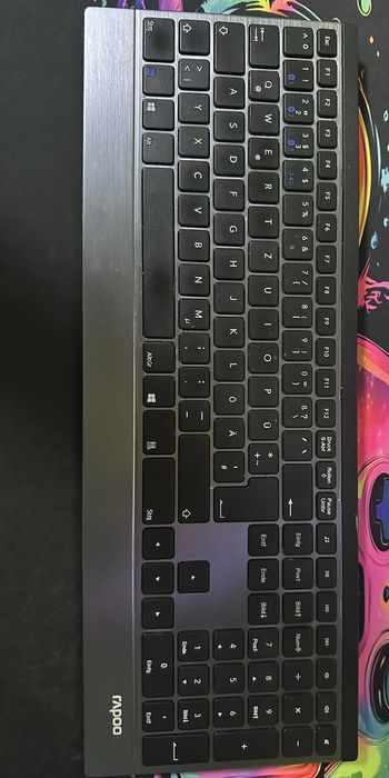 Беспроводная клавиатура Rappo E950M ( Bluetooth/2.4G).