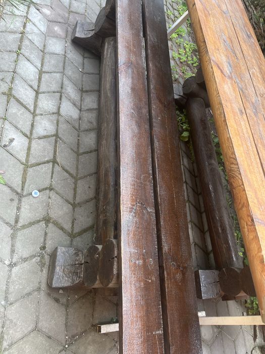 Лавочка стіл с дерева