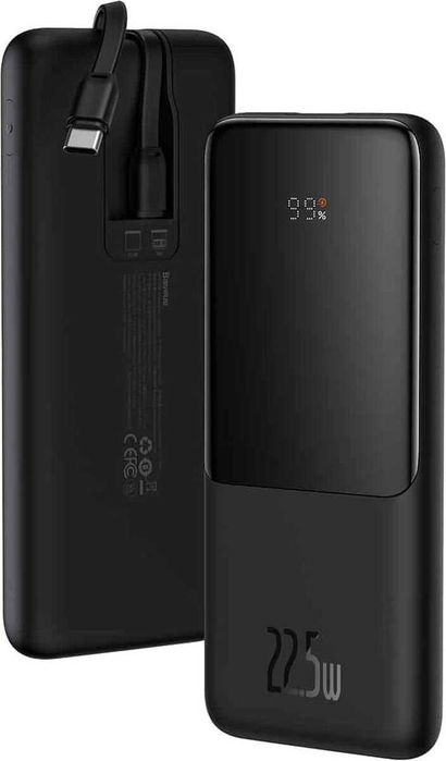 1100 зарядний пристрій Power Bank Baseus 10000mAh 22.5W Elf  USB-C