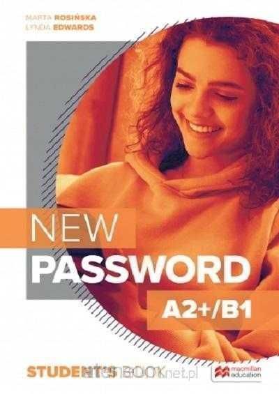 (NOWA) New Password A2+/B1 PODRĘCZNIK + ĆWICZENIA Macmillan