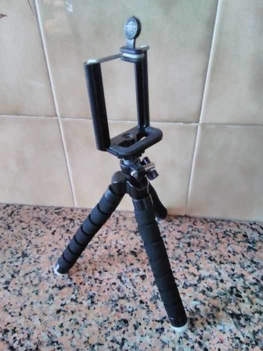 Tripé para telemóvel casa quarto cozinha vivenda carro