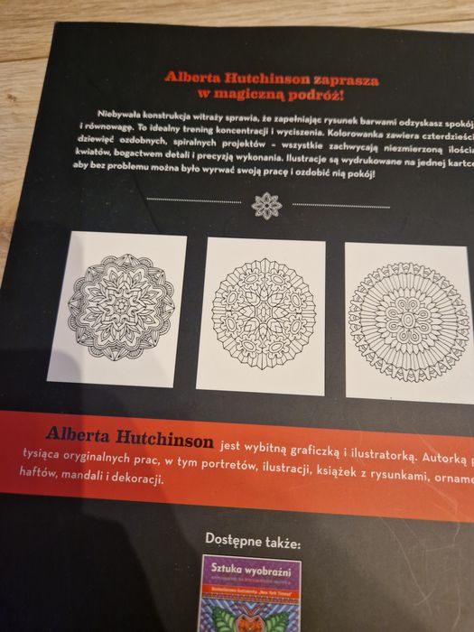 Barwne witraże mandale