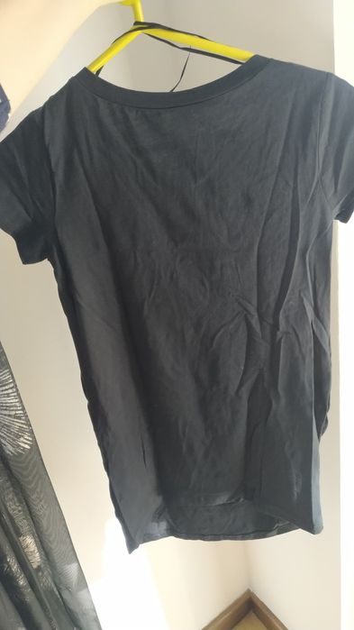 T-shirt nova de pré-mamã preta da H&M