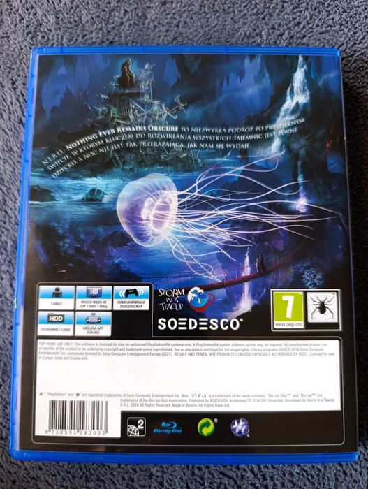 N.E.R.O Nothing Ever Remains Obscure PS4