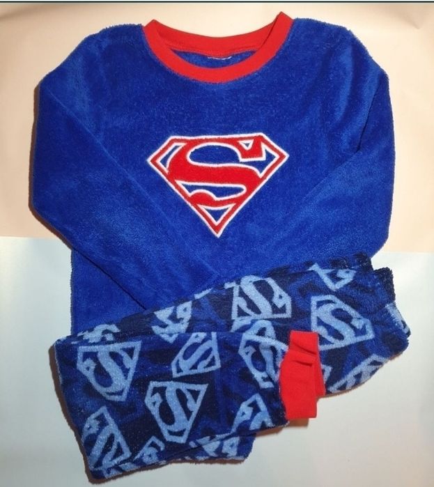 Піжама Костюм СУПЕРМЕНА М,яка Ніжна до тіла. Розмір 116-122