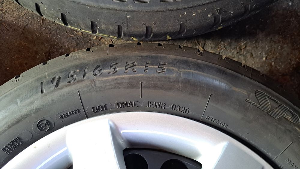 B klasse Koła Letnie 15 Komplet