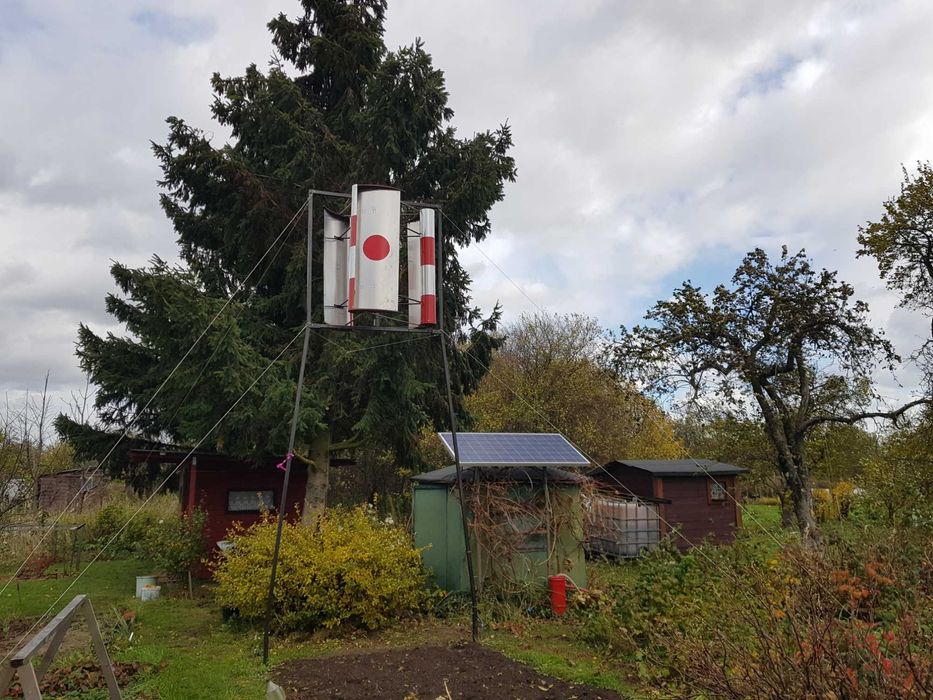 Turbina wiatrowa 1kW do ładowania akumulatorów