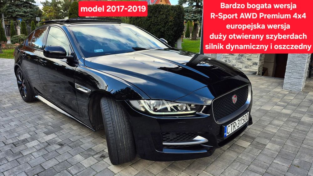 Jaguar XE Jaguar XE 2.0 R- Sport, 4x4 AWD, wer. Europejska, szyberdach
