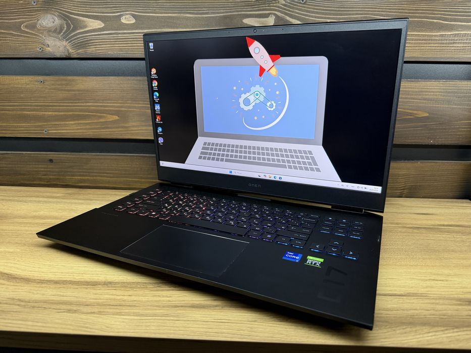 HP Omen 17 RTX 3060 17,3” IPS 144Hz i7-12700H/16GB DDR5/1TB M2/25%
