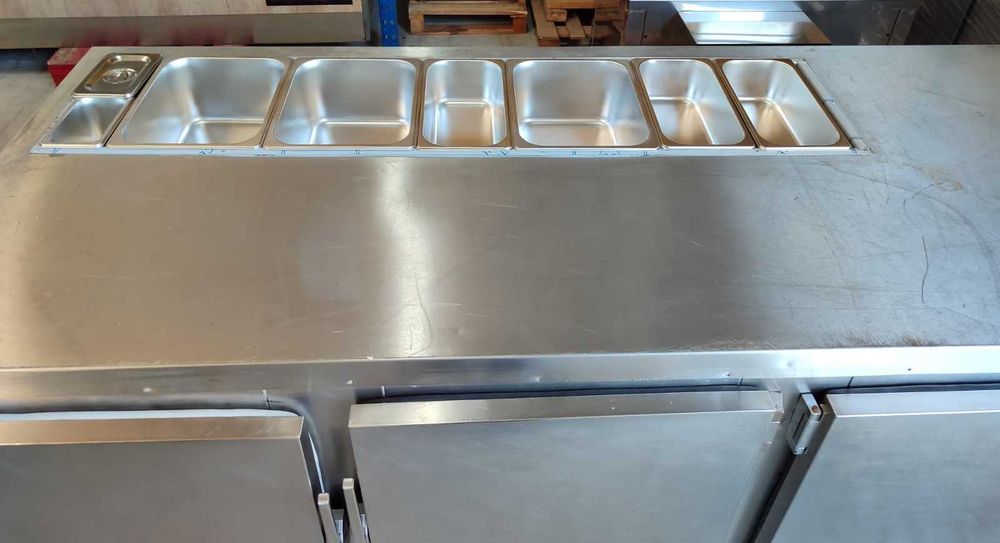 Bancada refrigerada em inox - USADA