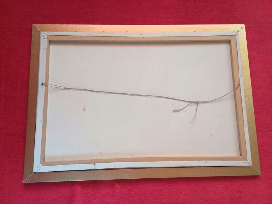 Obraz na płótnie sygnowany